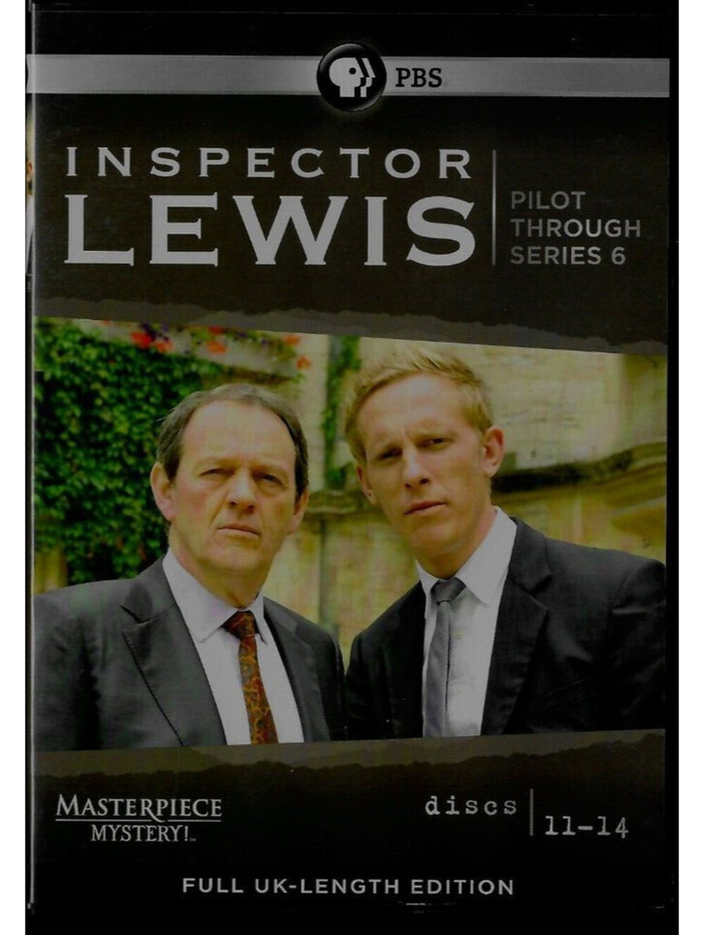 Inspector Lewis - Discs 11-14 (of the Pilot through Series 6) NOT THE WHOLE SET